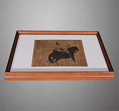 灌南书画装裱配框服务案例